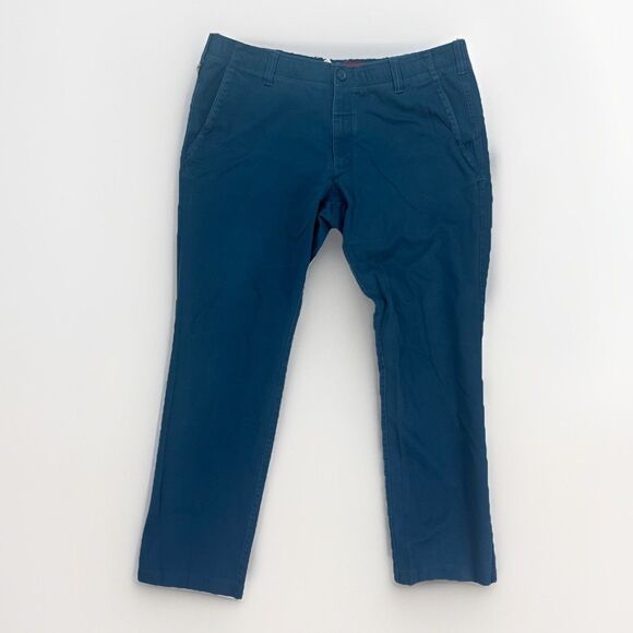 Under Armour Pants Mens Blue‎ Performance Chinos Taper Leg Golf 42x34 - Picture 1 of 11